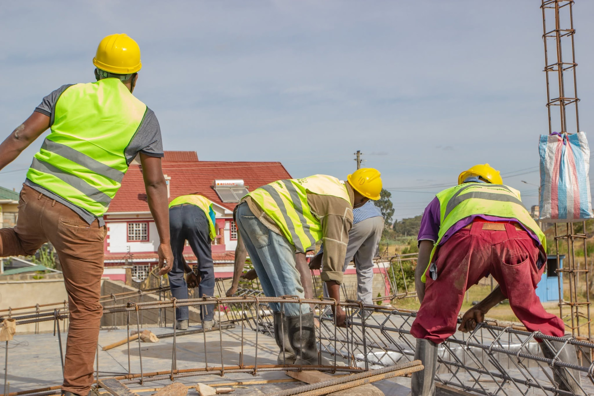 Suspended Slab Casting — Structural Works in Siaya